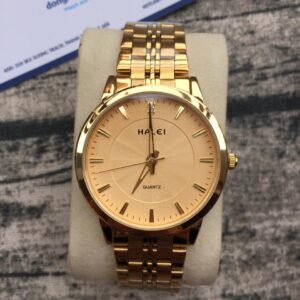 Đồng hồ nam Halei 552 vàng mặt vàng