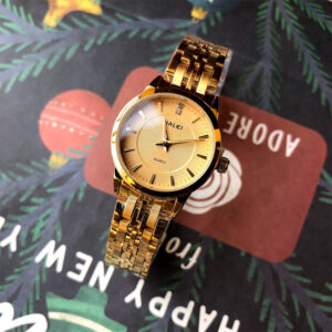 Đồng hồ nam Halei 552 vàng mặt vàng