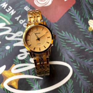Đồng hồ nam Halei 552 vàng mặt vàng