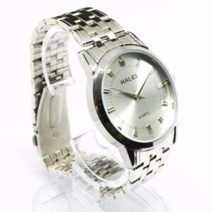 Đồng hồ nam Halei 502 trắng mặt trắng