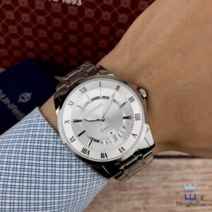 Lên tay đồng hồ nam Sunrise 771 với kích thước mặt 40mm