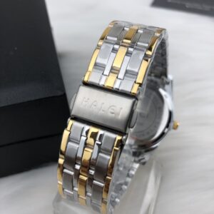 Đồng hồ nam Halei 562 demi mặt trắng