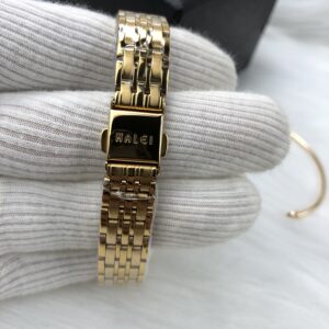 Đồng hồ nữ Halei 562 vàng mặt trắng