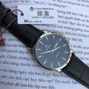 Đồng hồ nam dây da Sunrise 780
