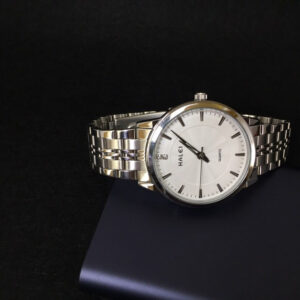 Đồng hồ nam Halei 552 trắng mặt trắng