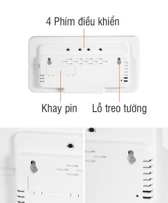 Mặt sau đồng hồ 6659